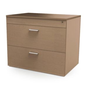 Archivero Horizontal 2 Cajones 642 Nogal