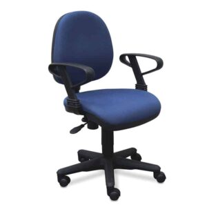 Silla Operativa con Reclinamiento con Brazos Fijos