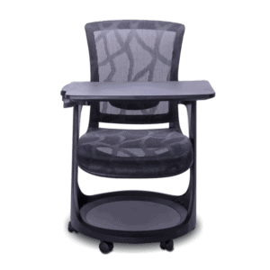 Pupitre Skate Training asiento en tela y respaldo en mesh Negro