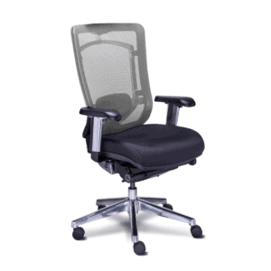Silla Semi Ejecutiva Dynamic Mesh y Tela Gris