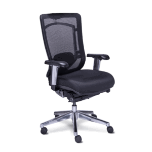 Silla Semi Ejecutiva Dynamic Mesh y Tela Negro