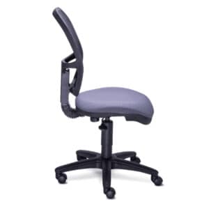 Silla Operativa RS-490 Asiento en Tela y Respaldo en Mesh Gris s/b