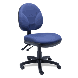 Silla Operativa RS-550 Tapizado en Tela Azul s/b