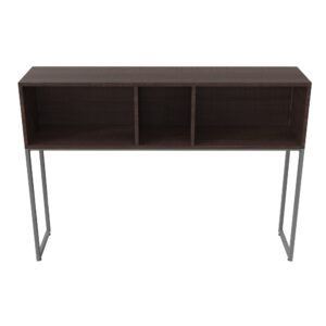 Librero para Credenza Urban 609 Nogal