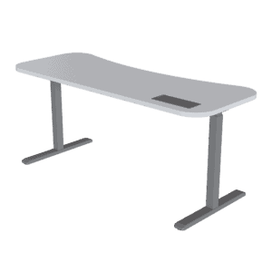 Mesa de oficina moderna y funcional para espacios laborales eficientes.