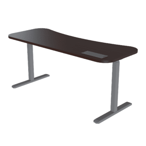 Mesa de oficina moderna para espacios laborales eficientes y cómodos.