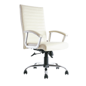 Silla Ejecutiva BM-1650 Asiento y Respaldo en Vinipiel, Estructura Cromada