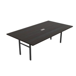 Sala de juntas 221 cm X 120 cm (19MM) E-Link 630 Melamina LI Color Ebano boreal