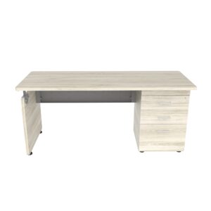 Escritorio Ejecutivo Stila con Cajonera 716 Encino Polar