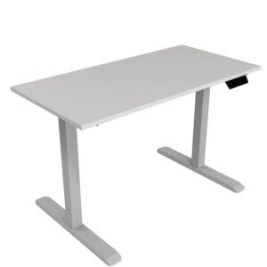 Escritorio básico 120 cm  Automático Sit & Stand 526 Blanco