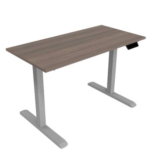 Escritorio Básico 120 cm Automático Sit & Stand 526 Nogal