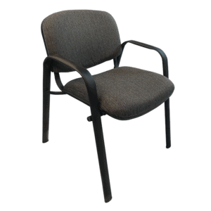 Silla de Visita Allegro con Brazos en Tela Stanley Color Oxford