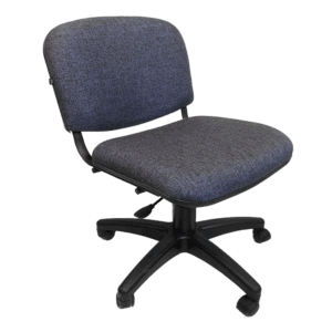 Silla Operativa Allegro sin Brazos en Tela Addison Color Plumbago
