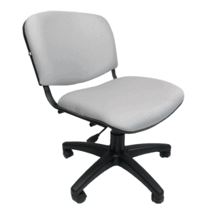 Silla Operativa Allegro sin Brazos en Tela Mini Color Acero