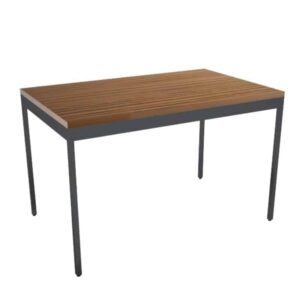 Mesa metálica Nova 150 negro