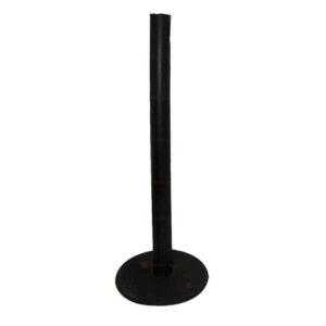 Poste unifila Universal Negro 2 mts
