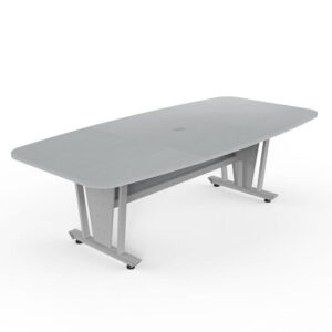 Mesa de oficina moderna y funcional para espacios laborales.