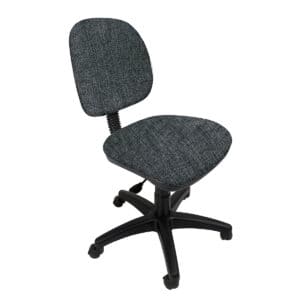 Silla Operativa Regia 1001 sin Brazos, en Tela Addison Gris