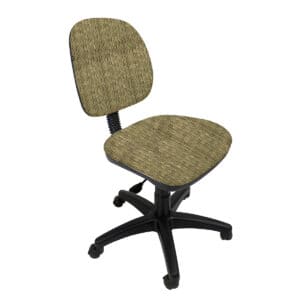 Silla Operativa Regia 1001 sin Brazos, en Tela Stanley Oro