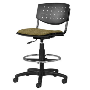 Silla Cajero Brecia Tela Stanley Oro