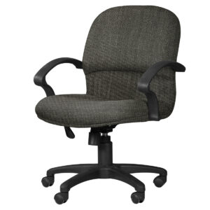 Silla Semi-Ejecutiva Etna, en Tela Addison Gris