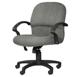 Silla Semi-Ejecutiva Etna, en Tela Addison Silver