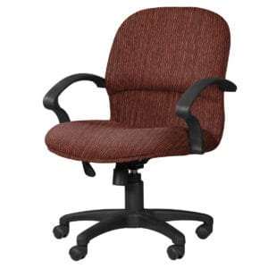 Silla Semi-Ejecutiva Etna, en Tela Stanley Ciruela