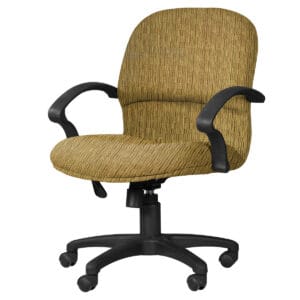 Silla Semi-Ejecutiva Etna, en Tela Stanley Oro