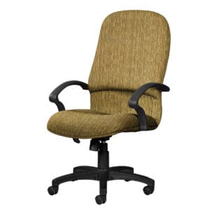 Silla Ejecutiva Etna, en Tela Stanley Oro