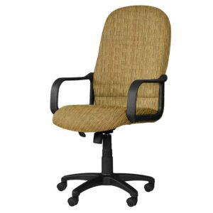 Silla Ejecutiva Tamayo, en Tela Tela Stanley Oro
