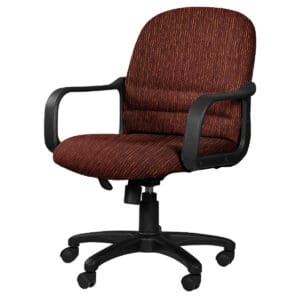 Silla Semi-Ejecutiva Tamayo, en Tela  Stanley Ciruela