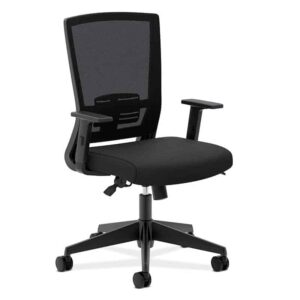 Silla ejecutiva Additional 541, asiento en tela y respaldo en mesh, negra