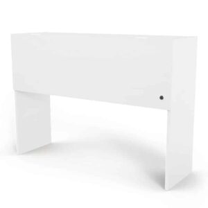 Librero sobre credenza 115C Melamina Blanco