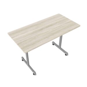 Mesa de trabajo 644 multiusos 120cm melamina Encino Polar