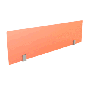 Minimampara de acrilico 660 para melamina de 16mm naranja de 114.5cm