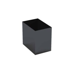 Cesto Nova Papelero Metálico Negro