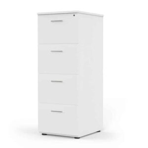 Archivero 4 Gavetas 304  Blanco