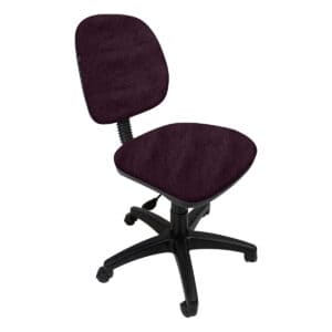 Silla de oficina ergonómica con respaldo ajustable, ideal para espacios de trabajo y estudio.