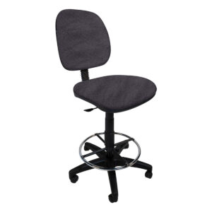 Silla de oficina ergonómica con respaldo ajustable, ideal para espacios de trabajo en casa y oficina.