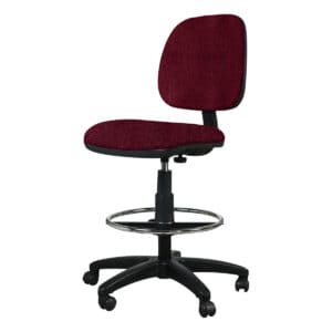 Silla de oficina ergonómica con respaldo ajustable y ruedas para comodidad y movilidad en espacios d.