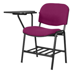 Silla de oficina con escritorio adjunto, ideal para espacios de trabajo y estudio en oficinas modern.