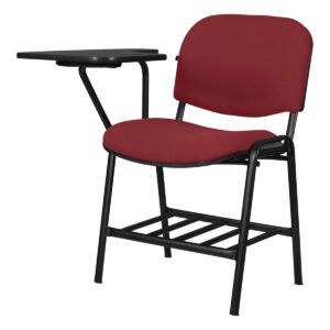 Silla de oficina con escritorio adjunto, ideal para espacios de trabajo y estudio en oficina o en ca.