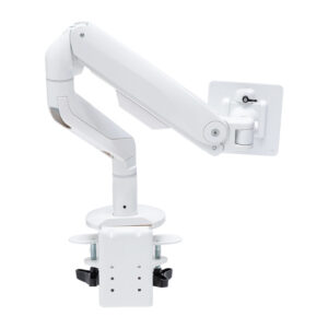 Brazo robótico de seguridad para control de acceso en oficinas y espacios laborales.