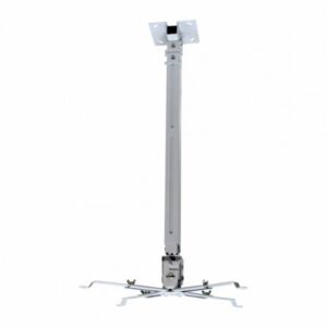 Soporte de techo para proyector, montaje ajustable y resistente para oficina y hogar.
