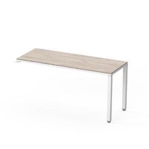 Mesa de oficina moderna y funcional para espacios laborales.