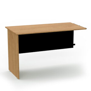 Mesa de oficina moderna y funcional para espacios de trabajo.