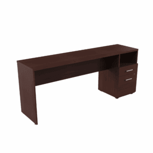 Mesa de oficina con gavetas, ideal para espacios de trabajo y estudio. Diseño funcional y elegante e.