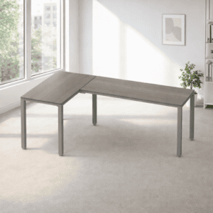 Mesa de oficina ajustable para trabajo y estudio, moderna y funcional.