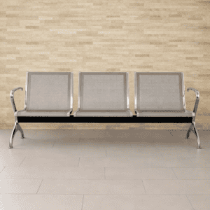 Silla de sala de espera para espacios corporativos y comerciales.