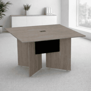 Mesa de oficina moderna y funcional para espacios de trabajo.